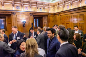 Networking at a Private Markets Insider event