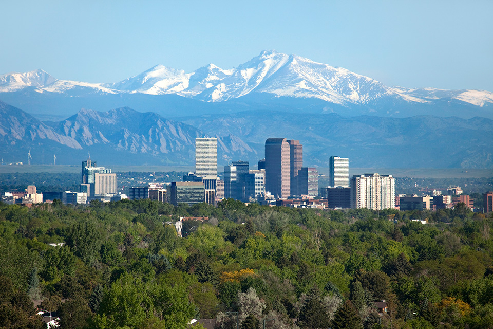 Skyscrapers in Denver, Colorado